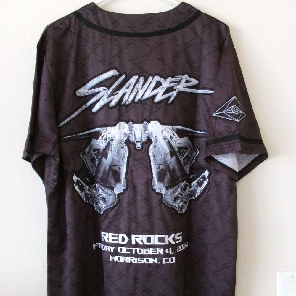 Slander Band Red Rocks Concert Jersey Mens S/S Sz S - New in Bag